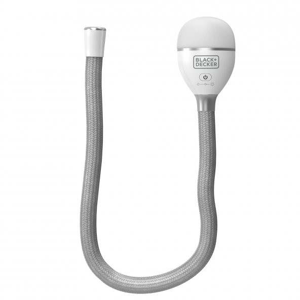 BLACK+DECKER BDCFSL01 Black + Decker Snake Light 2 Ayar Kademeli Esnek ve Şarj Edilebilir Lamba, Yılan Işık - 3