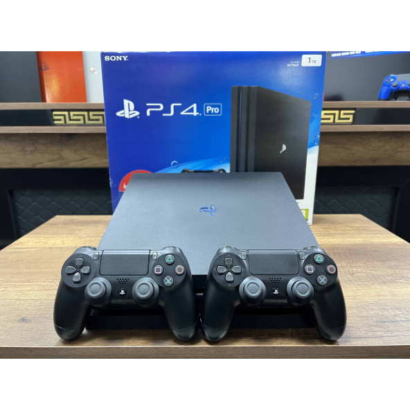 PlayStation 4 Pro Kutulu 1 TB Çift Kol  Playstation4 - ps4 - PS4 - Ps4 (İKİNCİ EL) - 2