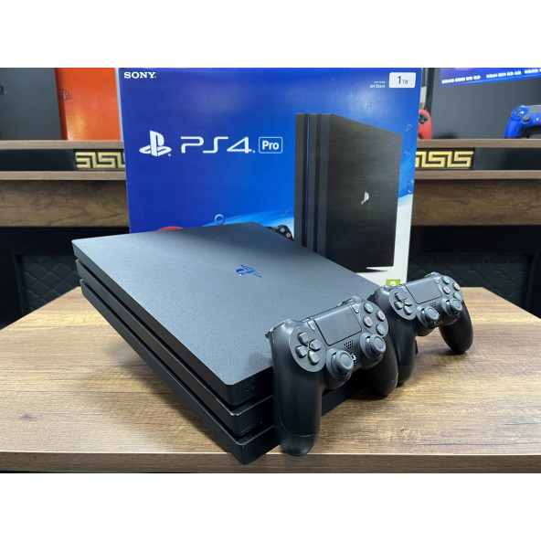 PlayStation 4 Pro Kutulu 1 TB Çift Kol  Playstation4 - ps4 - PS4 - Ps4 (İKİNCİ EL) - 4