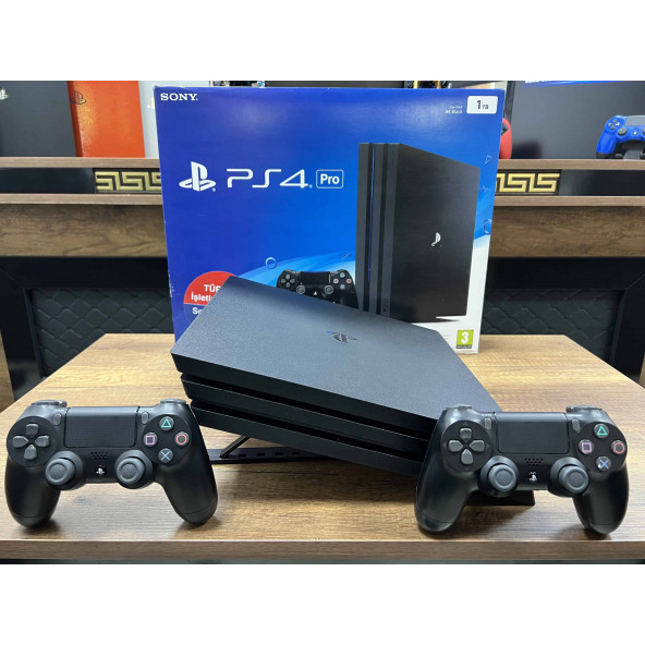 PlayStation 4 Pro Kutulu 1 TB Çift Kol  Playstation4 - ps4 - PS4 - Ps4 (İKİNCİ EL) - 5