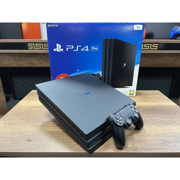 PlayStation 4 Pro Kutulu 1 TB Tek Kol  Playstation4 - ps4 - PS4 - Ps4 (İKİNCİ EL) - 4