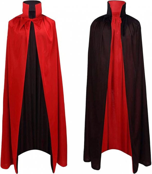 Halloween Kumaş Pelerin Çift Astarlı Lüks 150 cm