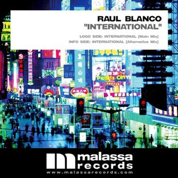 Raul Blanco – International - Progressive House Vinly Plak alithestereo