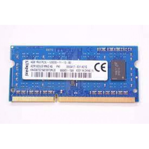 Kingston ACR16D3LS1MNG/4G - 4GB DDR3 PC3-12800 Non-ECC NOTEBOOK RAM BELLEK - 1