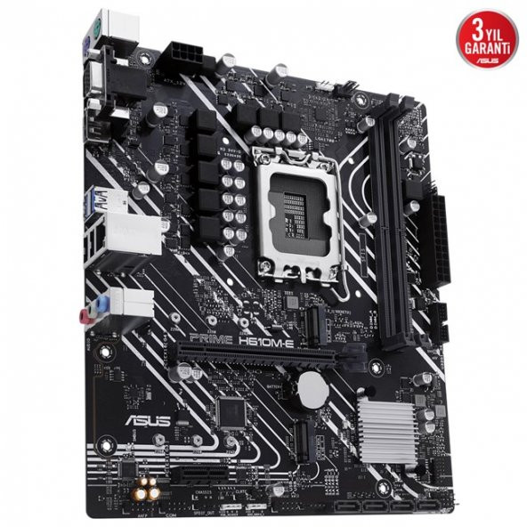 Asus Prime H610M-E D5 Csm 1700P Vga Hdmi Dp - 3