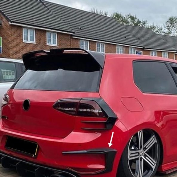 Volkswagen Golf 7,5 R-LİNE Arka Sis Çerçeve - 3
