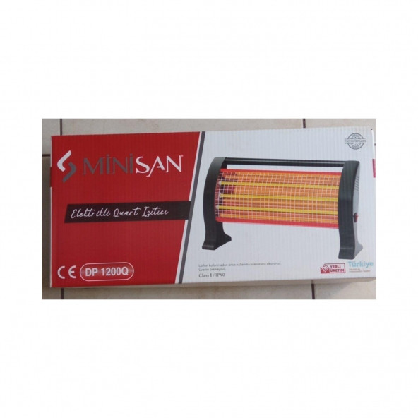 Minisan Elektrikli Quartz Isıtıcı Dp 1200Q Minisan