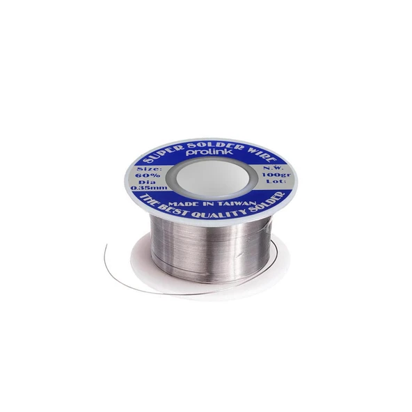 Lehim 100Gr 0.35Mm 60/40 Prolink Prl-351
