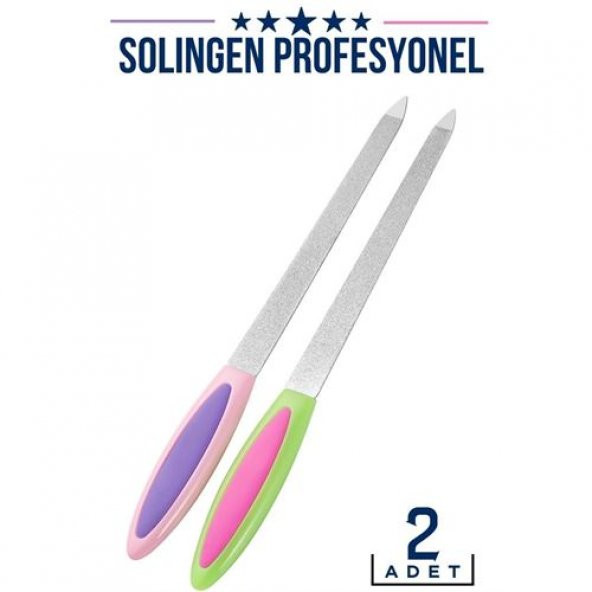 Transformacion Çelik Tırnak Törpüsü 2 adet Solingen Profesyonel