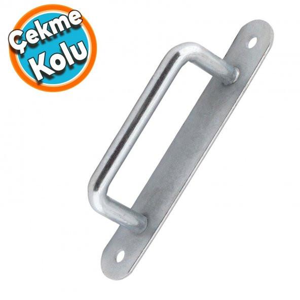 El Tutamağı Çekme Kolu Kapı Kolu Tutma Kulbu 18,5 cm Krom Metal Kulp Kapı Tutamağı