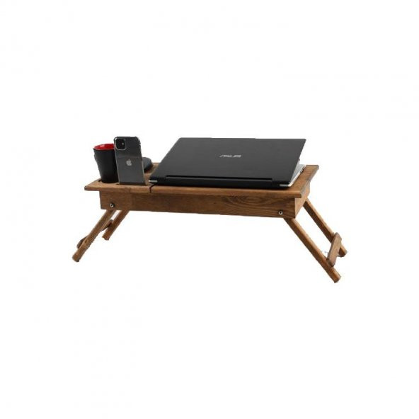 Keyiftepsisi-Ahşap Laptop Masası - Çalışma Masası - Laptop Sehpası - 2
