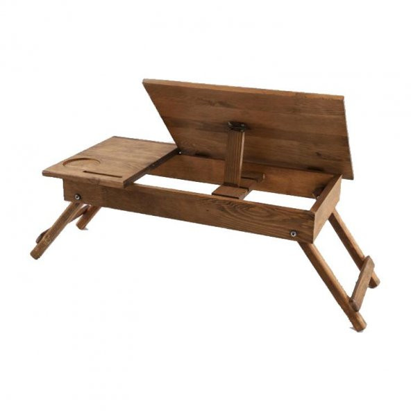 Keyiftepsisi-Ahşap Laptop Masası - Çalışma Masası - Laptop Sehpası - 4