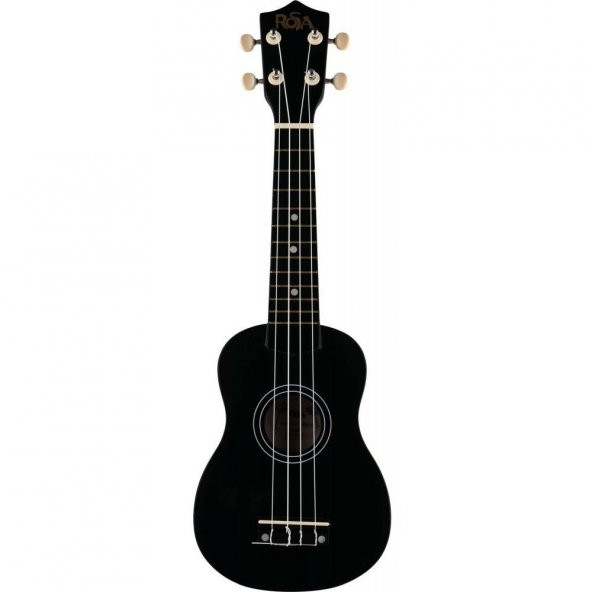 Rosa Ru002 Soprano Ukulele Siyah