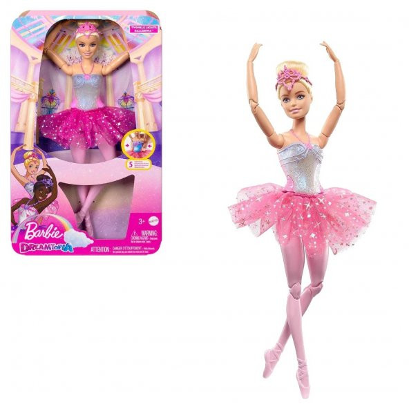 Barbie Dreamtopia Işıltılı Balerin Bebek