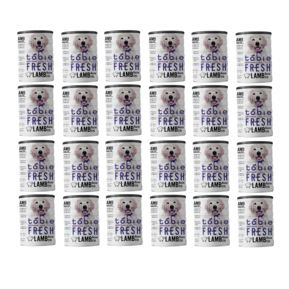 Tobie Kuzu Etli Yavru Köpek 400 Gr x 24 Adet