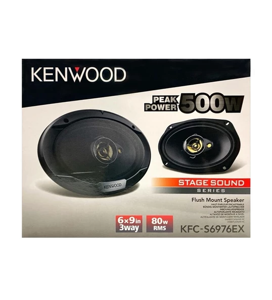 Kenwood Kfc-S6976Ex 500Watt 80Rms Amfi Uyumlu Hoparlör takımı