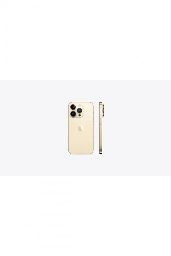 Iphone 14 Pro Max Batarya Pil Kapağı - Gold