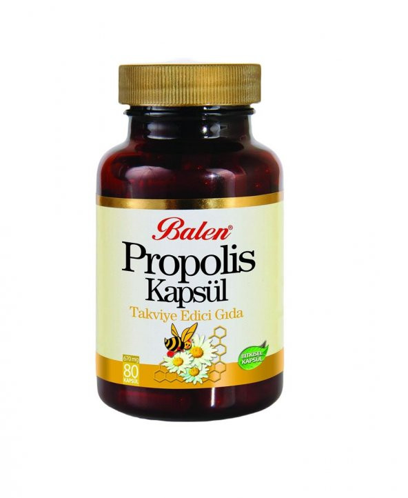 Balen Propolis Kapsül 670 mg 80 Kapsül