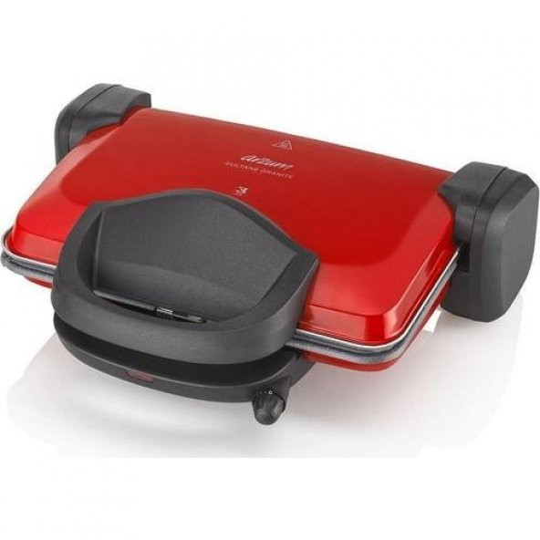 Arzum Sultane AR2009 Granite Izgara ve Tost Makinası 1800W Kırmızı