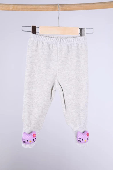 Kadife Oyuncaklı Kız Erkek Bebek Çocuk Pantolon Hello Kitty - 2