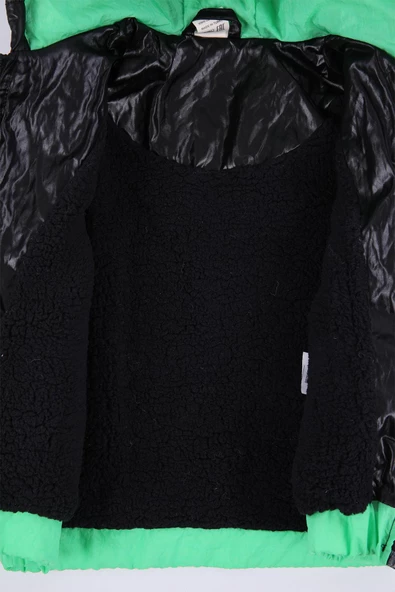 Babyhola Kapüşonlu İçi Peluş Erkek Çocuk Mont 3121 - 5