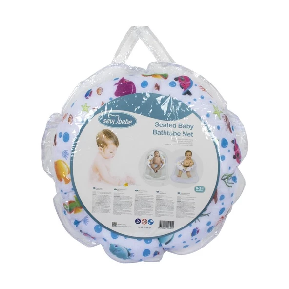 Sevibebe Oturaklı Bebek Banyo Filesi 8697 - 6