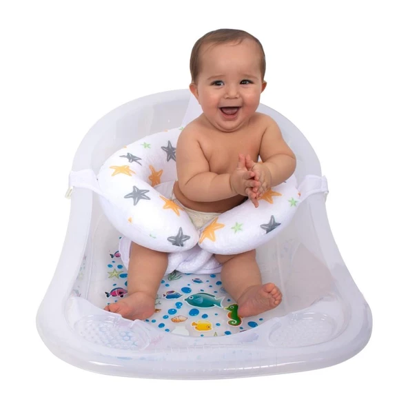 Sevibebe Oturaklı Bebek Banyo Filesi 8697 - 8