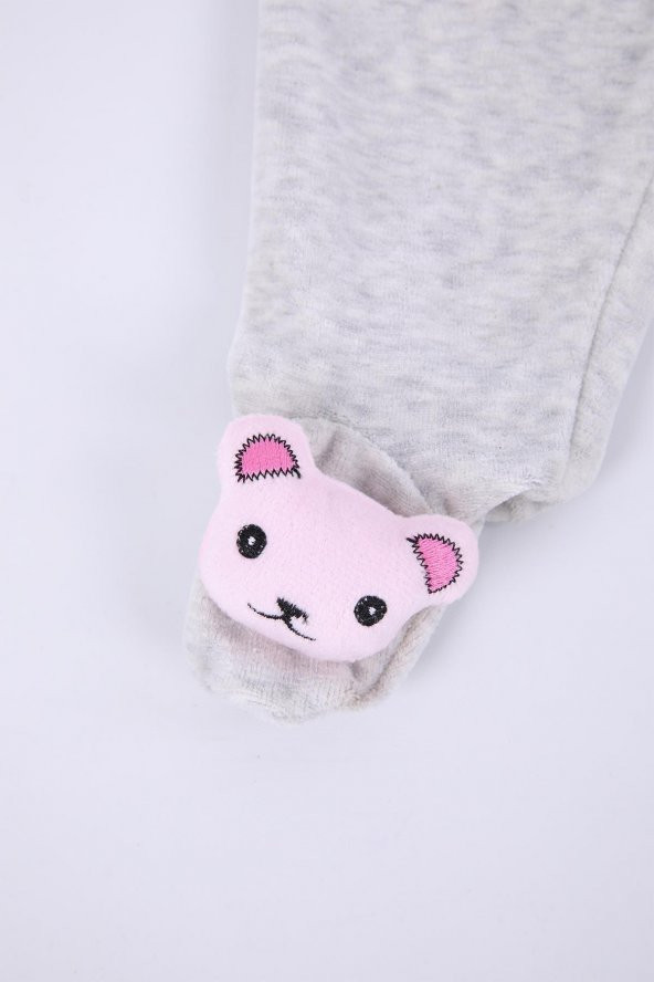 Kadife Oyuncaklı Kız Erkek Bebek Çocuk Pantolon Kedicik - 2