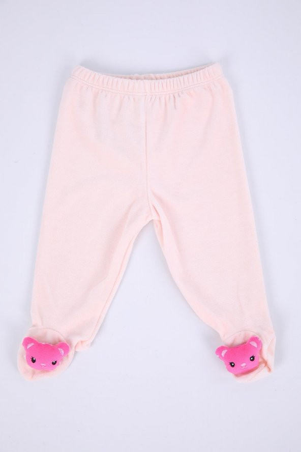 Kadife Oyuncaklı Kız Erkek Bebek Çocuk Pantolon Kedicik - 4