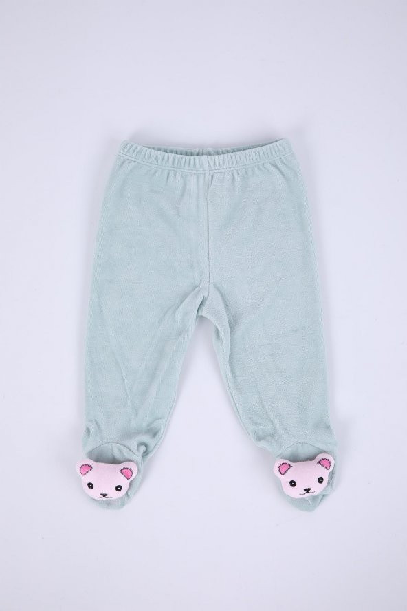 Kadife Oyuncaklı Kız Erkek Bebek Çocuk Pantolon Kedicik - 7