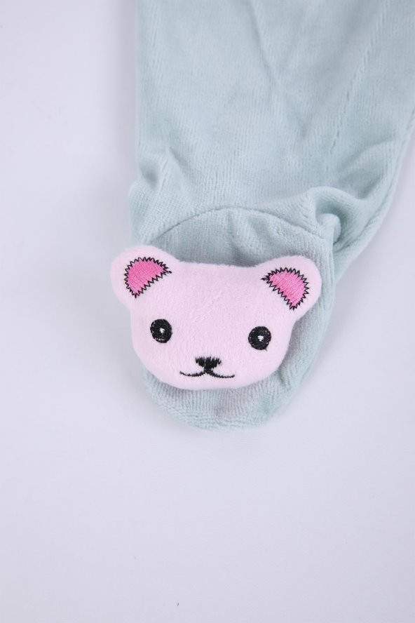 Kadife Oyuncaklı Kız Erkek Bebek Çocuk Pantolon Kedicik - 8