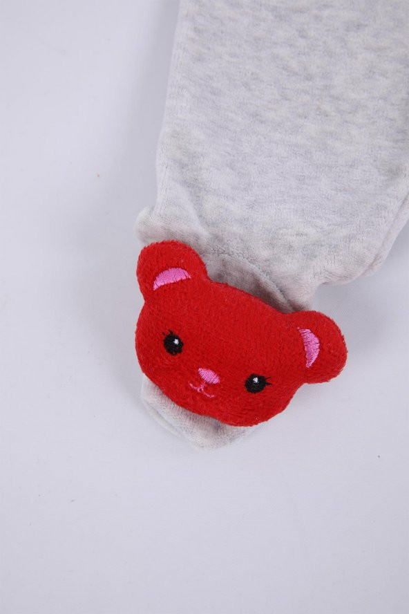 Kadife Oyuncaklı Kız Erkek Bebek Çocuk Pantolon Kedicik - 10