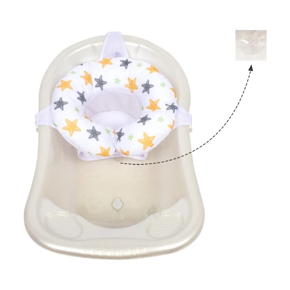 Sevibebe Oturaklı Bebek Banyo Filesi 8697 - 9