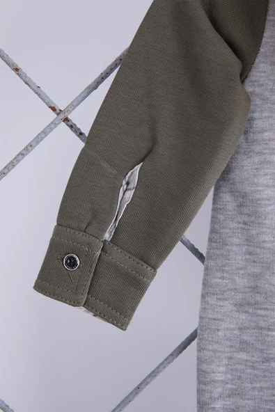 Babyhola Kız Erkek Çıtçıtlı Kapüşonlu Şardonlu Kışlık Tulum 12644 - 7