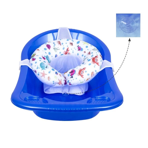 Sevibebe Oturaklı Bebek Banyo Filesi 8697 - 2