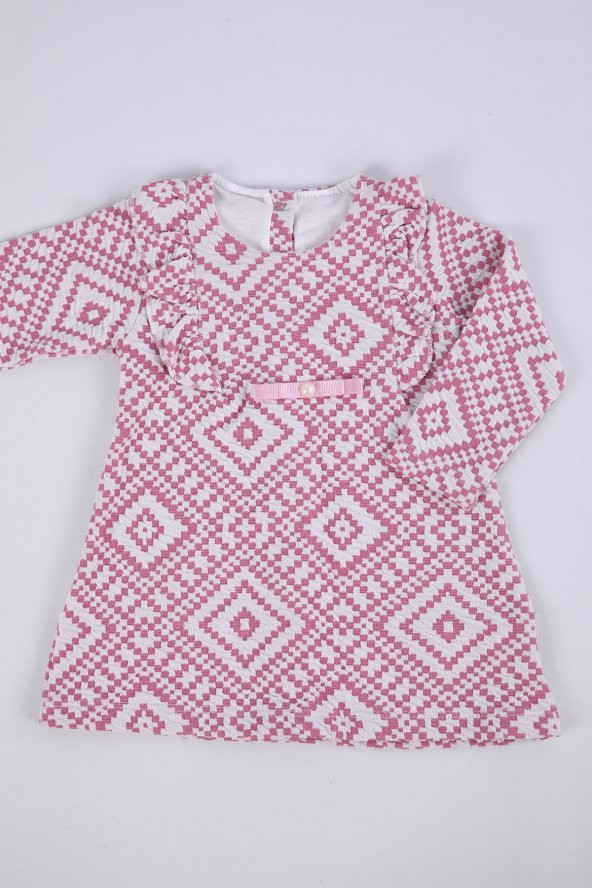 Babyhola Kız Bebek Çocuk Uzun Kollu Elbise Mevsimlik Baharlık 229149 - 3