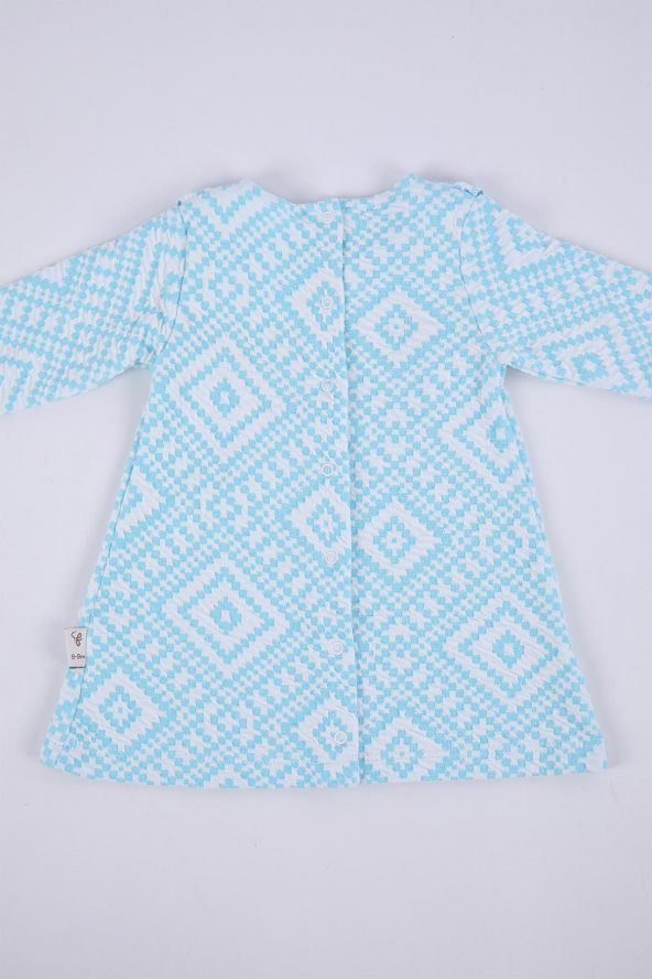 Babyhola Kız Bebek Çocuk Uzun Kollu Elbise Mevsimlik Baharlık 229149 - 12
