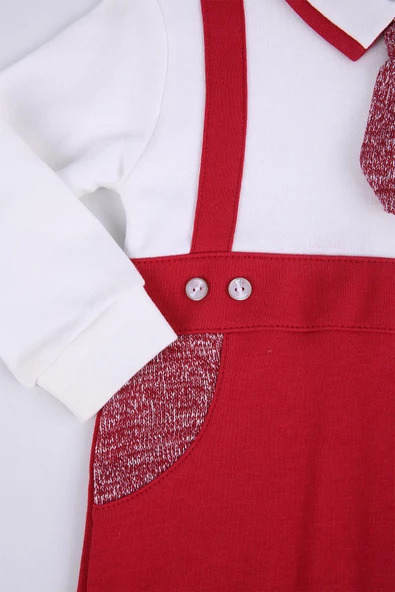 Babyhola %100 Pamuk Şapkalı Uzun Kollu Erkek Bebek Çocuk Patikli Tulum Mevsimlik Baharlık Yenidoğan 2487 - 4