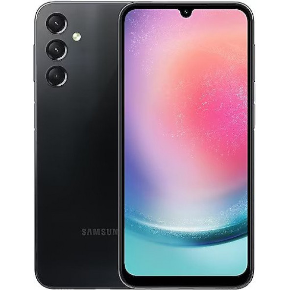 Samsung Galaxy A24 128 GB 6 GB Ram Siyah  (Samsung Türkiye Garantili)