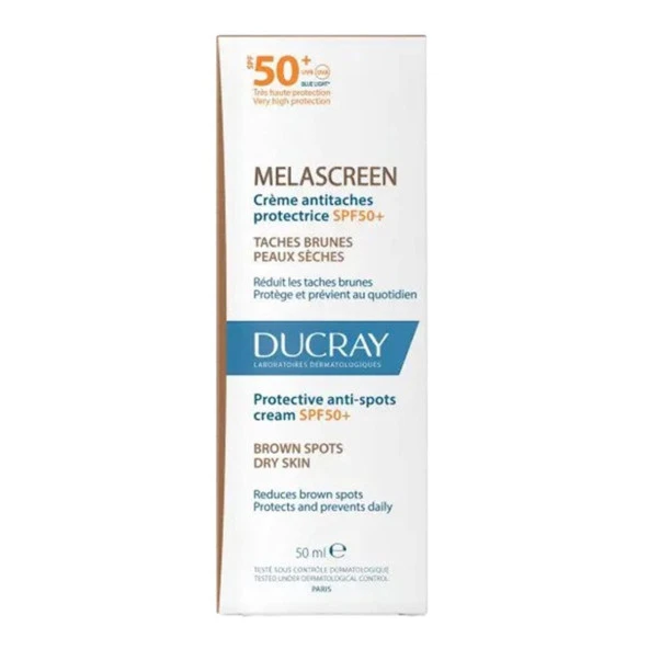 DUCRAY Melascreen Protective Anti-spot Cream Spf50+ 50 ml