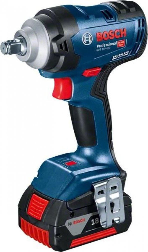 Bosch GDS18V-400 Akülü Darbeli Somun Sıkma Makinesi 2X5Ah - 2