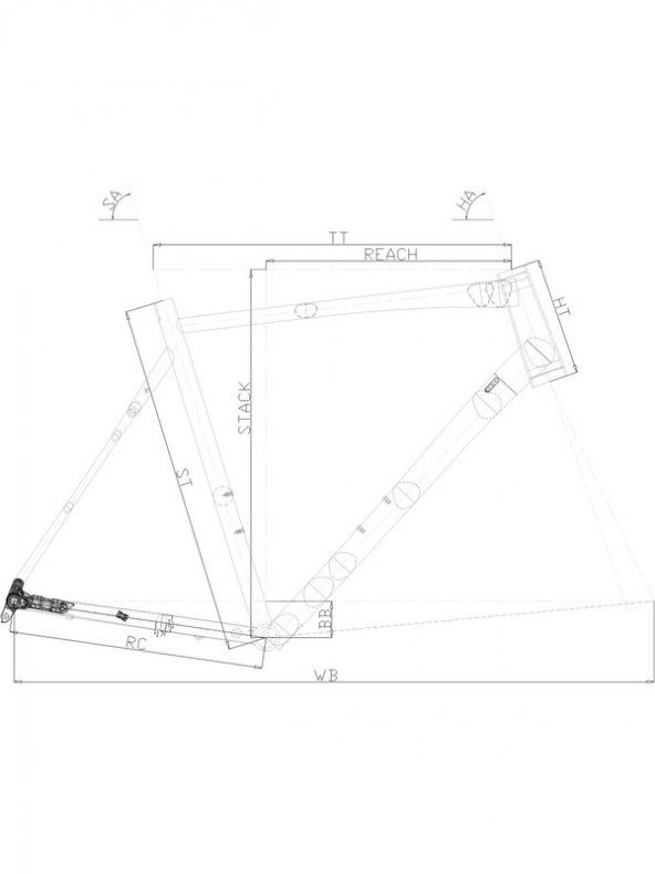 Carraro Gravel G4 22-Vites Hd Mat Antrasit-Siyah-Sarı Gravel Bisiklet 55 kadro - 2