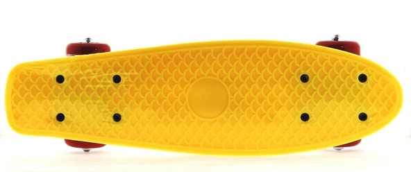 Plastik Sarı Çocuk Kaykayı 41 cm - 2