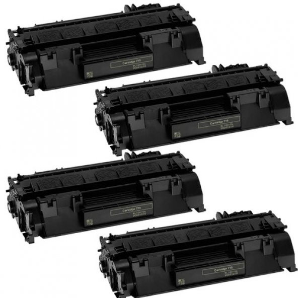 Canon i sensys MF6140dn (crg 719) Toner 4 lü Ekonomik Paket Muadil Yazıcı Kartuş - 1