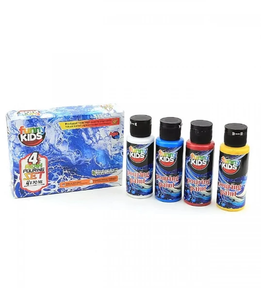 Funny Kids 4x70ml Pouring Set /