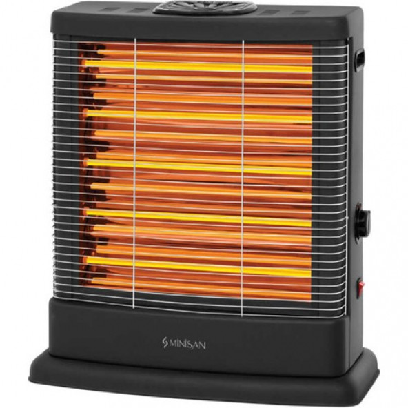 Minisan Maxi MS2500 Quartz Elektrikli Isıtıcı Soba Minisan