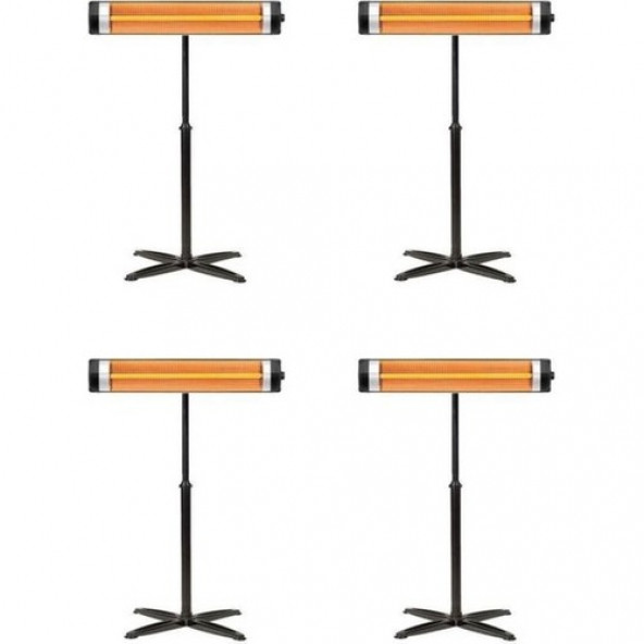 Minisan Enwey SR-2600 Elektrikli Soba Infrared Isıtıcı Ayak Dahil Minisan ( 4 Adet ) Minisan
