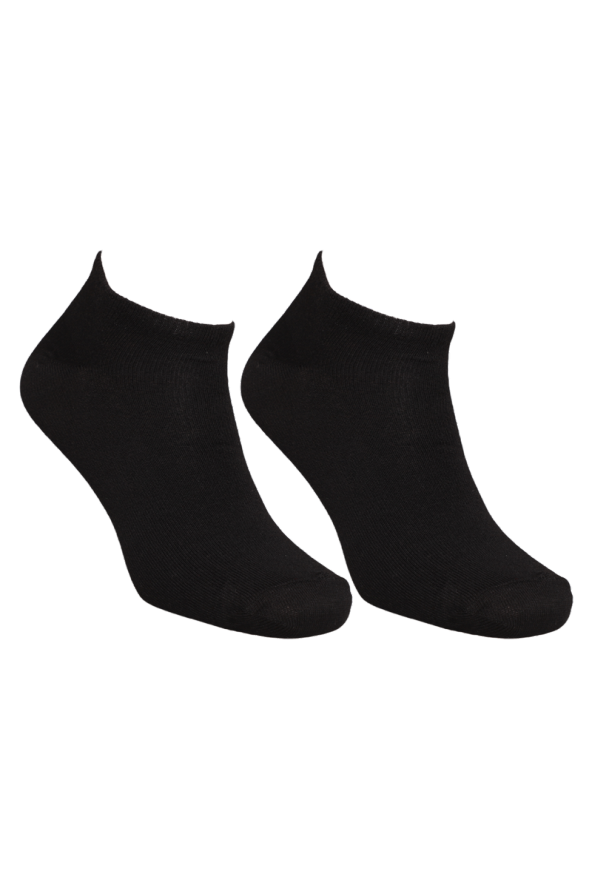 Erkek Patik Çorap 103-2  Siyah