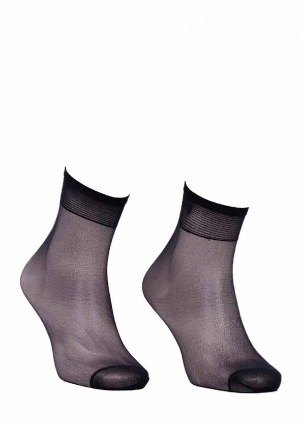 Müjde İnce Soket Çorap 007  Siyah
