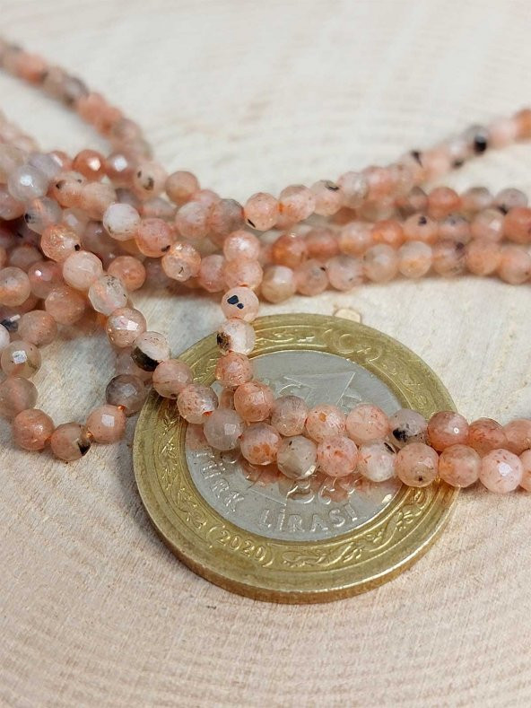 Güneş Taşı YARIM Dizi 3mm (17cm uzunluğundadır) ürün görseli